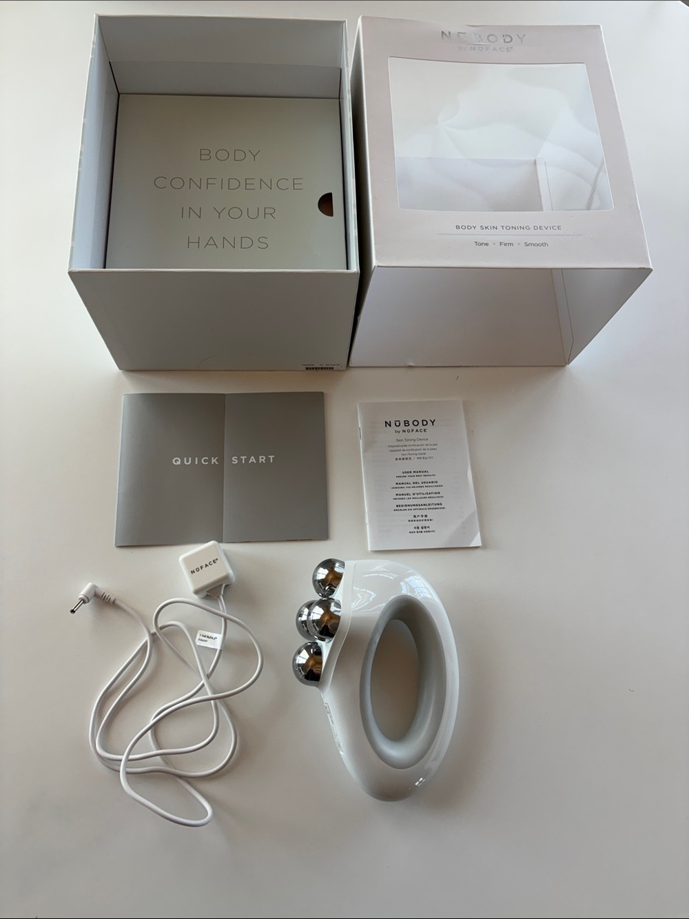 Nubody by Nuface smooth & tone full body microcurrent device